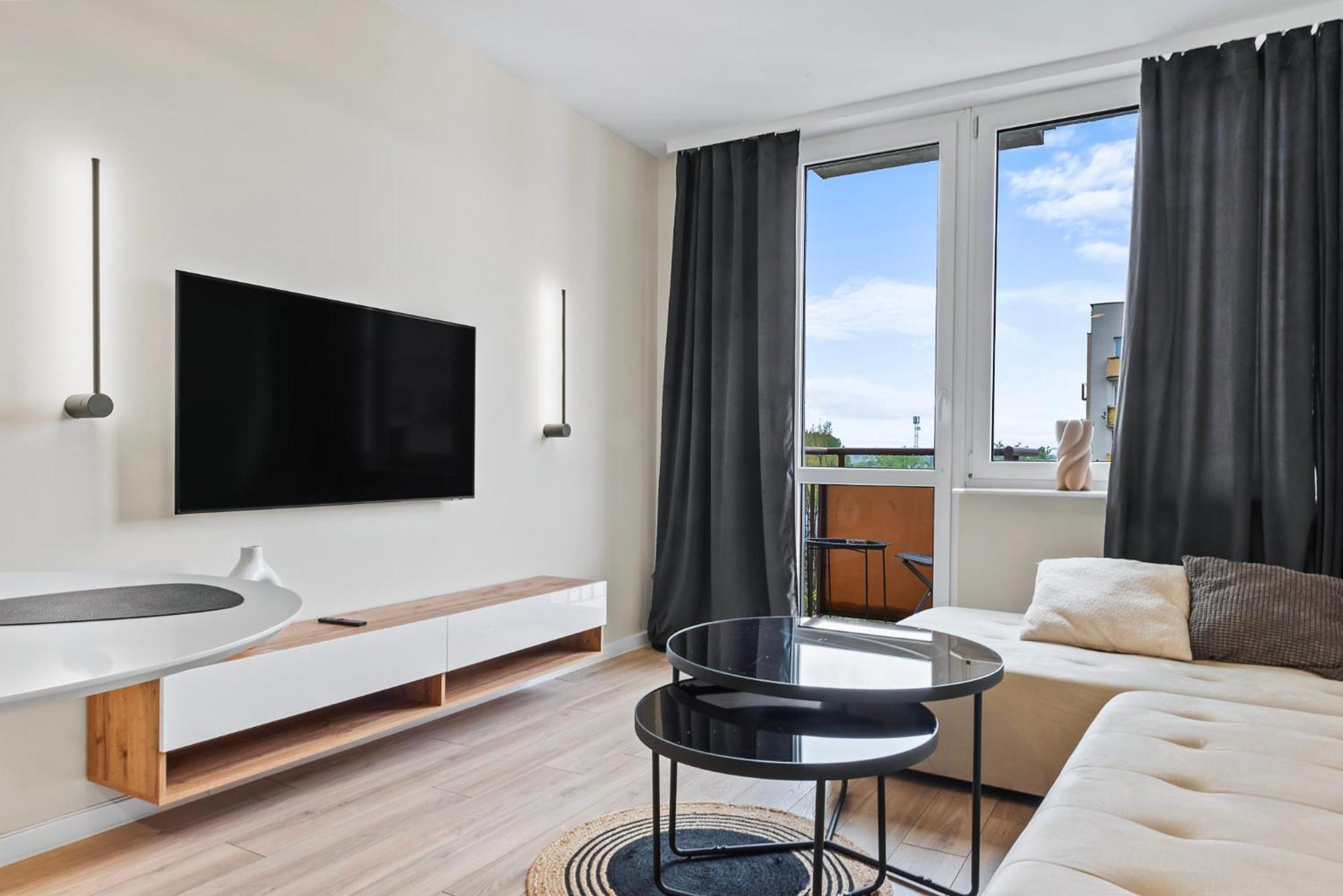 Rentplanet - Apartament Miedzynarodowa Варшава Экстерьер фото